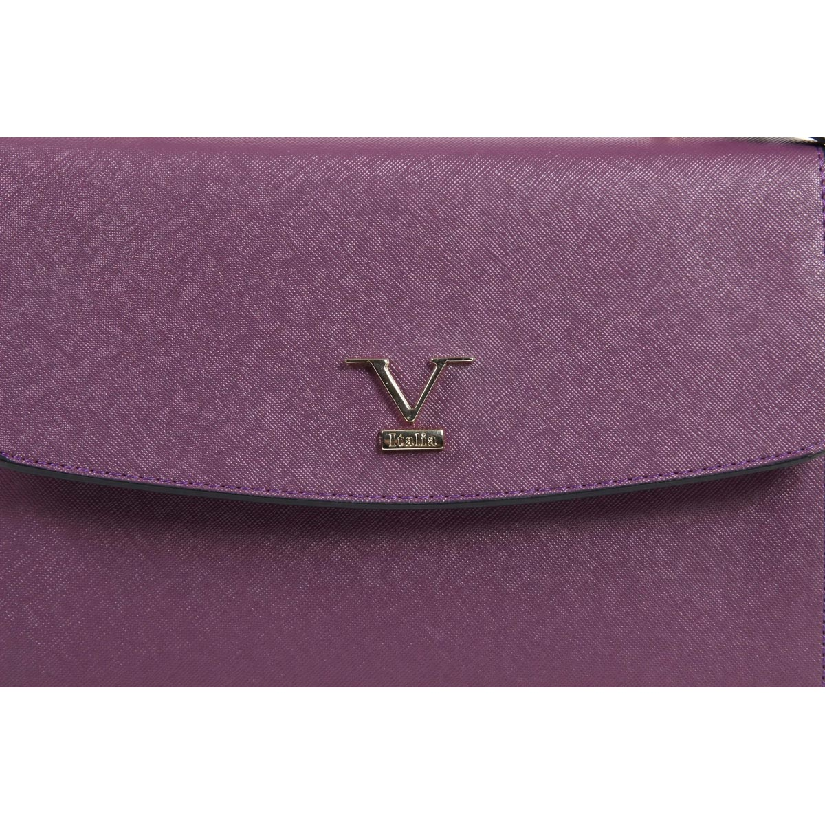 Bolso de mano para mujer V 1969 Italia VE09 PÚRPURA