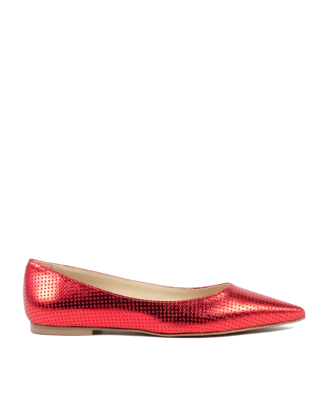 19V69 Italia Bailarina para mujer Lamè Rojo 4747 TRAF LAM ROSSO