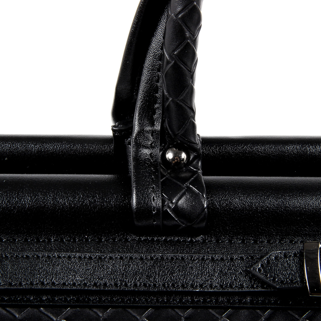 Bolso de mano para hombre V 1969 Italia, color negro, GARY