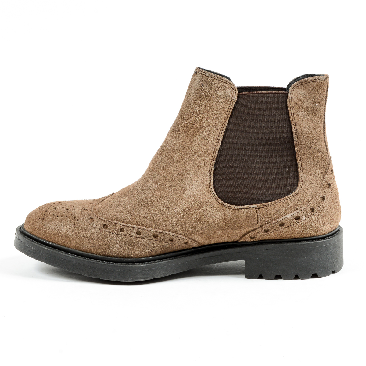 Andrew Charles Mens Ankle Boot Taupe BOB