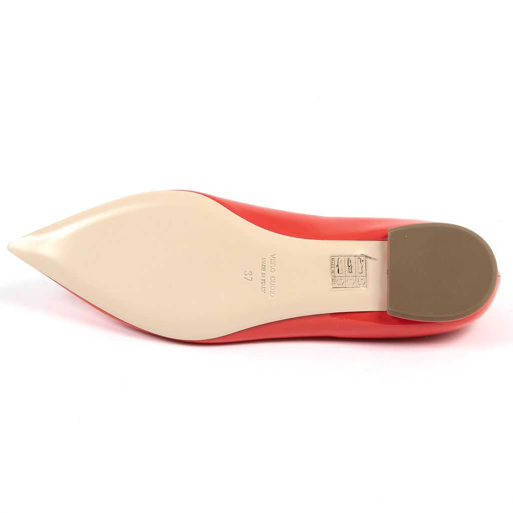 Andrew Charles By Andy Hilfiger Bailarina para mujer roja BALTIMORE