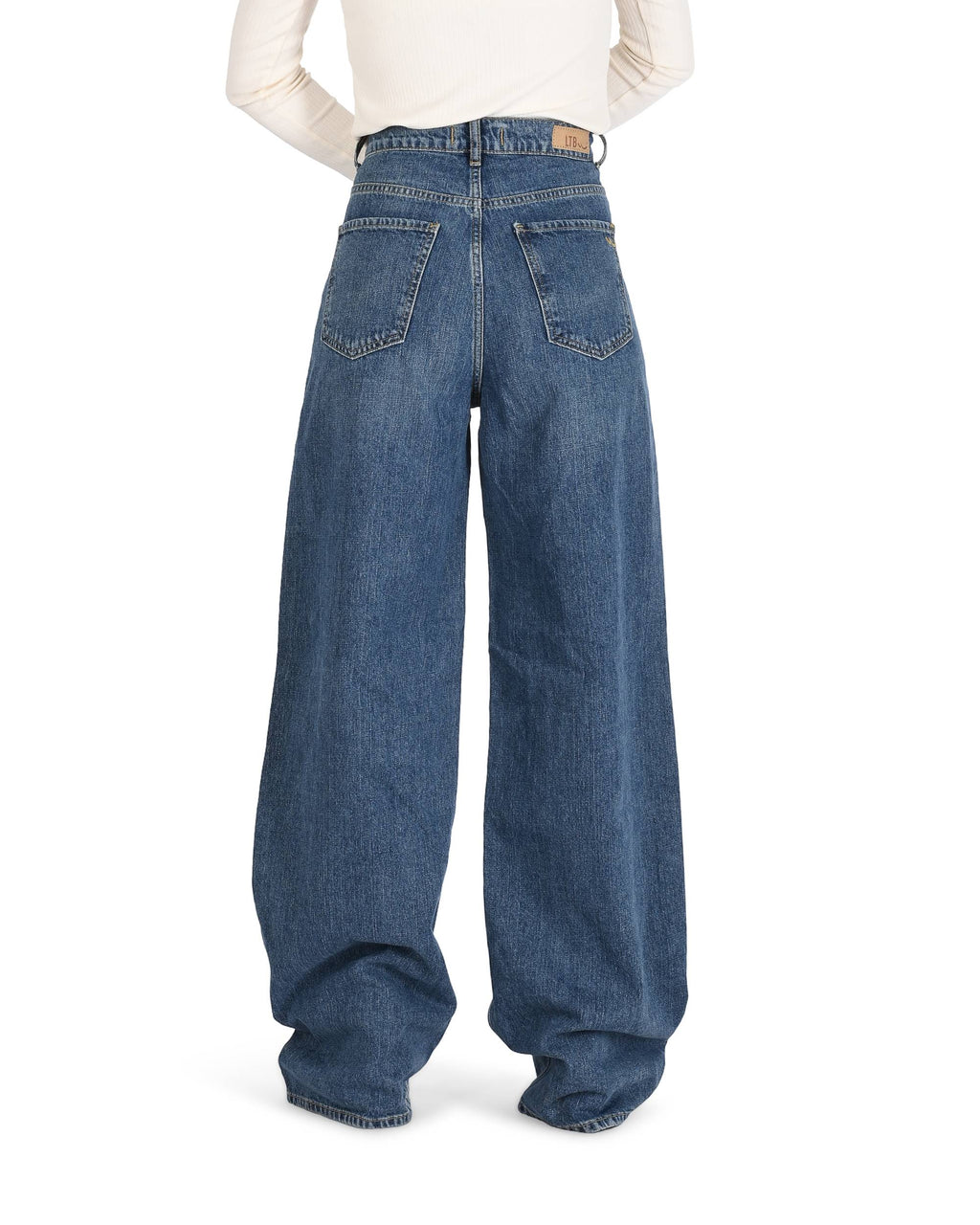 Vaqueros de mezclilla para mujer LTB 51645 54704 LOTTIE