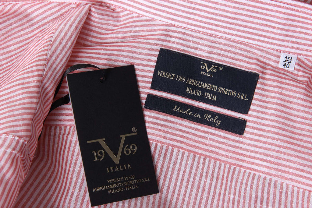 Camisa clásica para hombre V 1969 Italia 307 VAR. 48