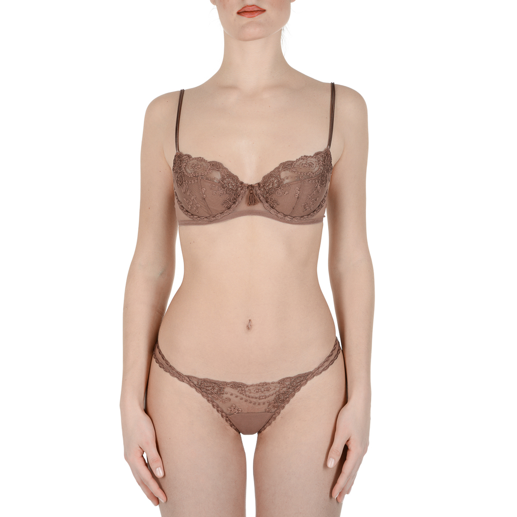 La Perla Top Womens Slip Brown