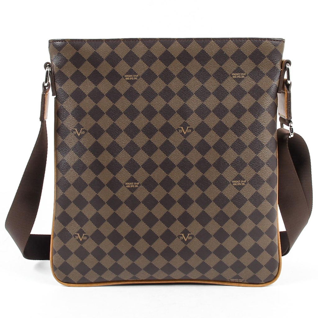 Bolso de hombro para hombre V 1969 Italia V1969017 COFFEE TABA