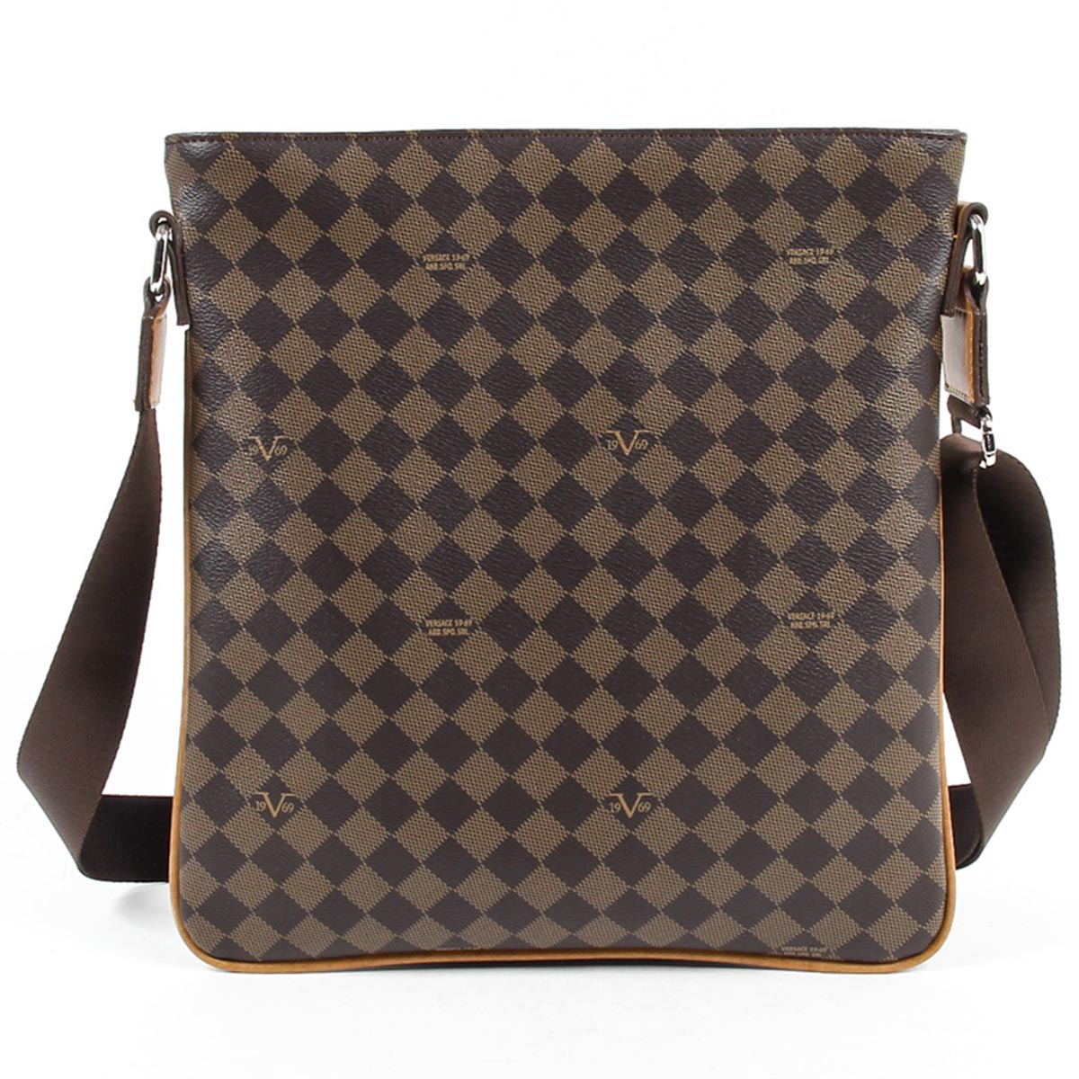 Bolso de hombro para hombre V 1969 Italia V1969017 COFFEE TABA