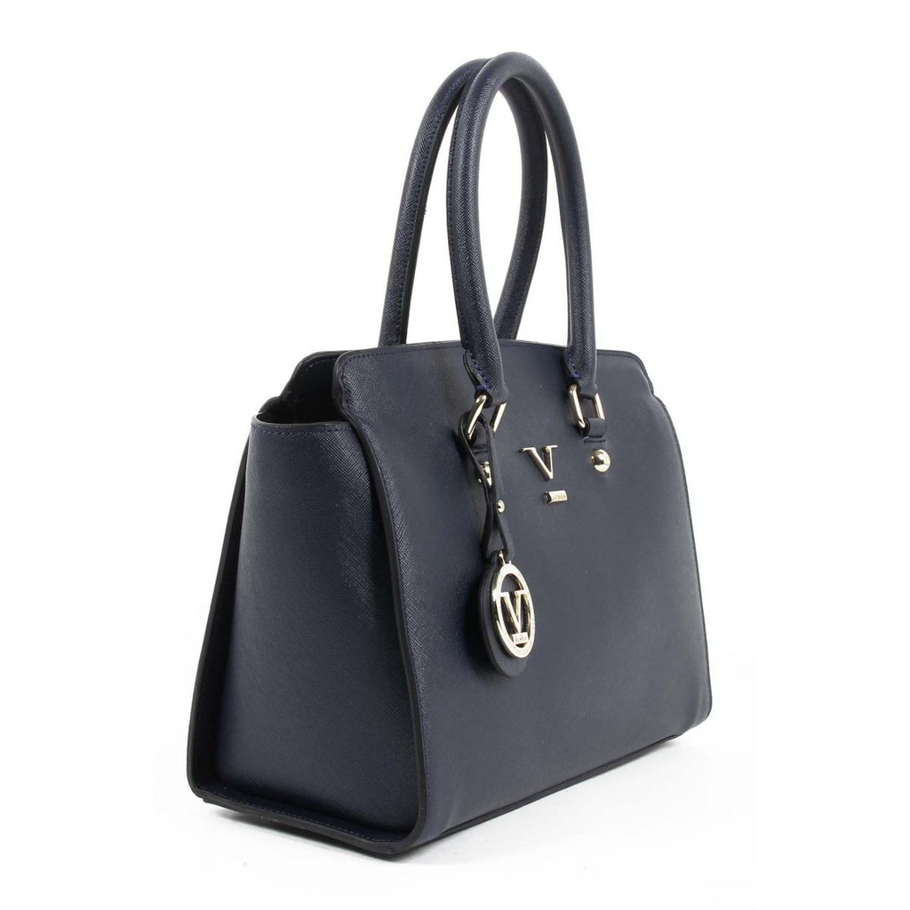 Bolso de mano para mujer V 1969 Italia VE07 AZUL MARINO