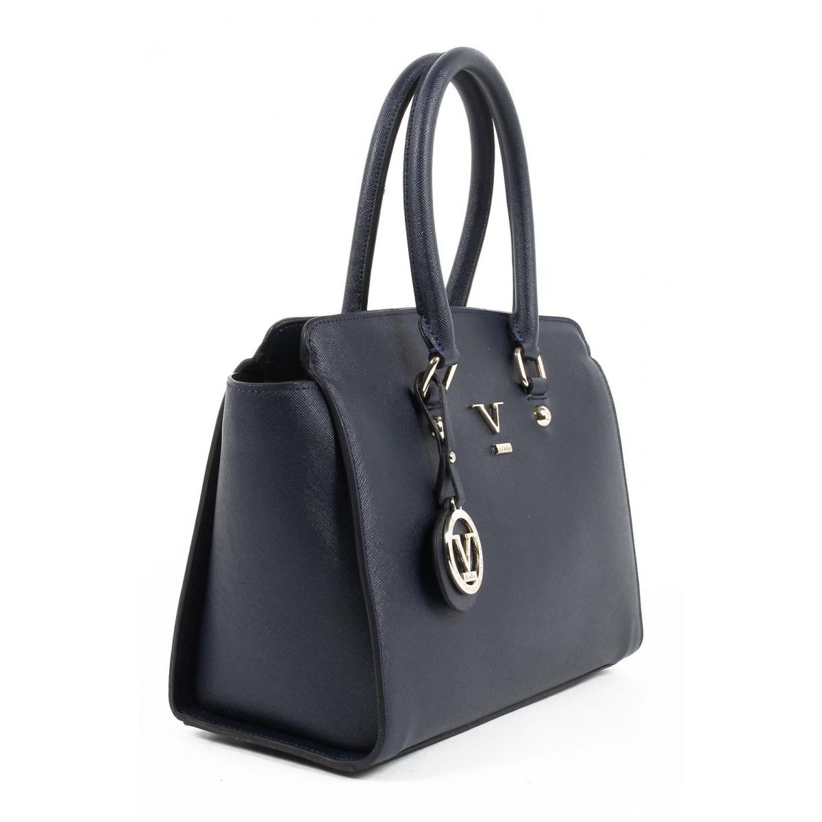 Bolso de mano para mujer V 1969 Italia VE07 AZUL MARINO