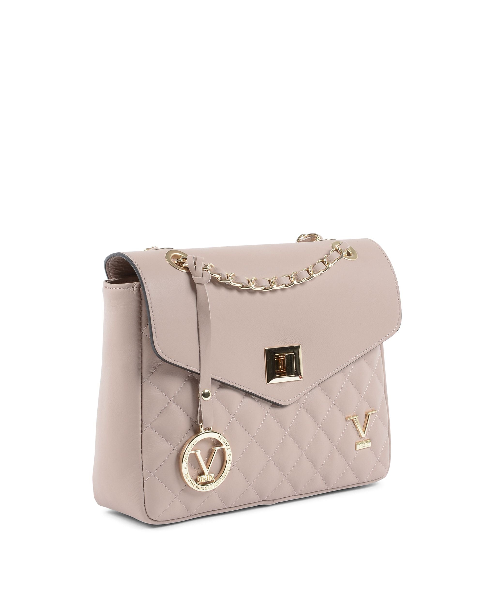 Bolso de mano para mujer V Italia color piel V024-G SAUVAGE NUDE