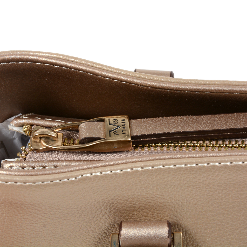 V 1969 Italia Womens Handbag Gold PORTO