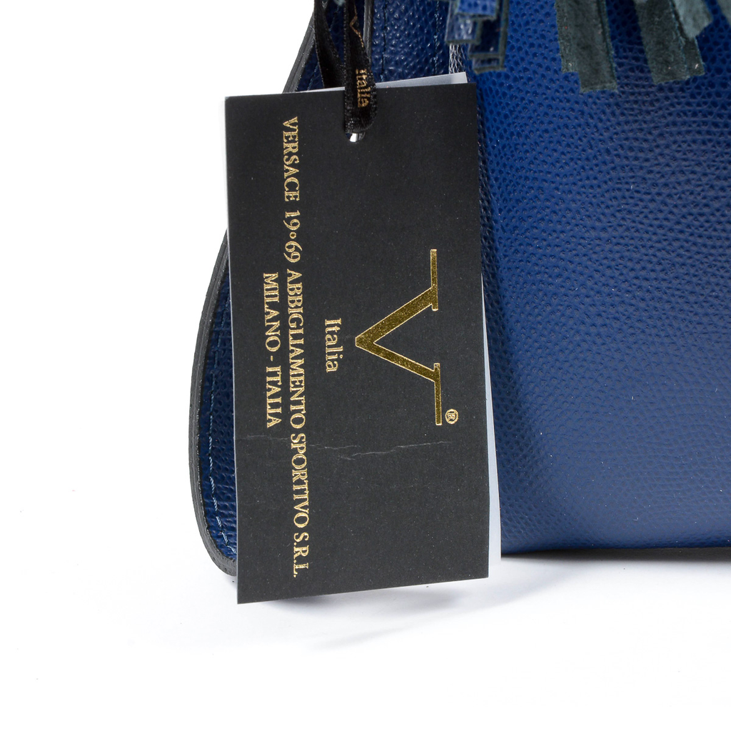 Bolso de mano para mujer V 1969 Italia Azul PECHINO