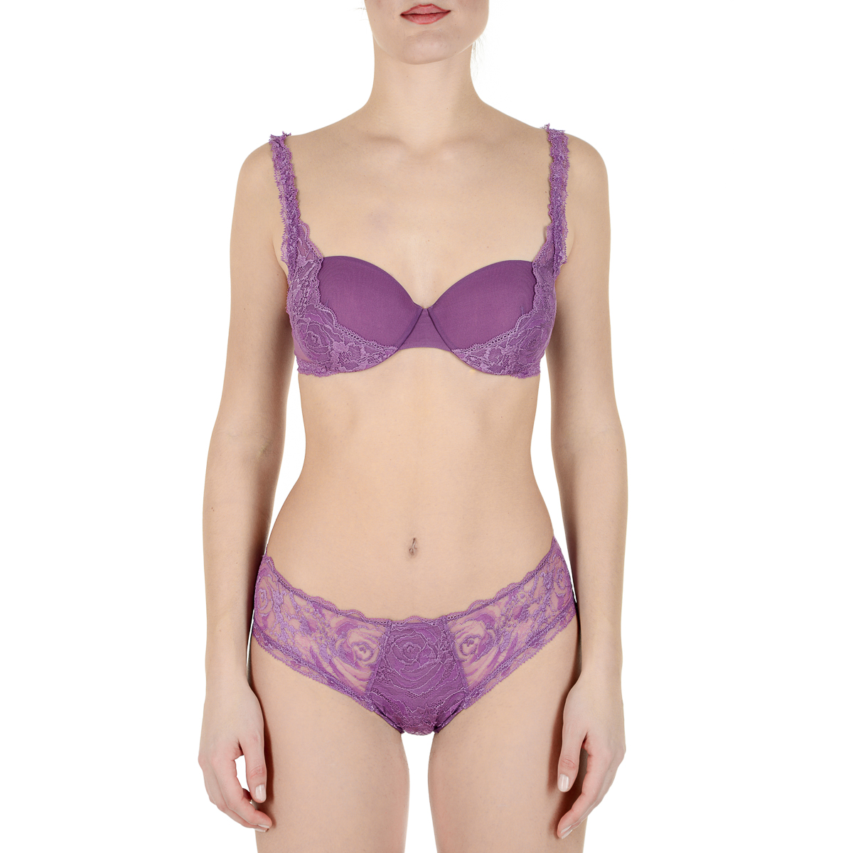 La Perla Womens Slip Purple