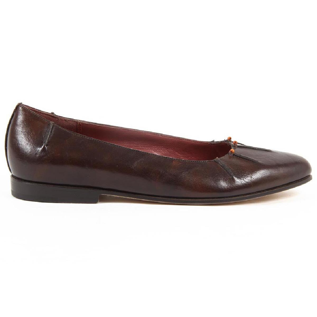 Bailarina Mujer Henry Cuir 1715A CRETA 809 MORO