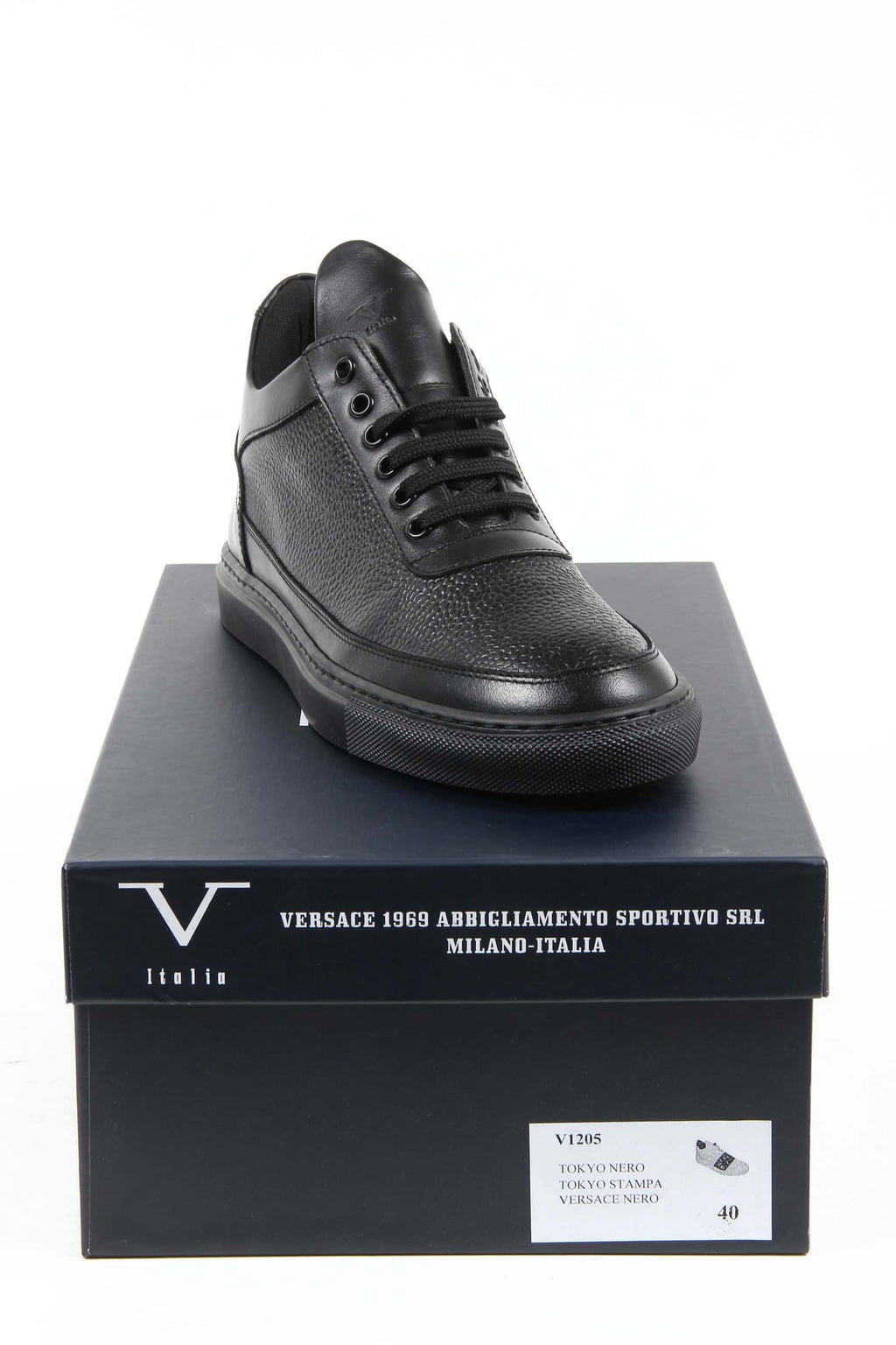 Zapatillas deportivas V 1969 Italia para hombre V1205 TOKYO NERO