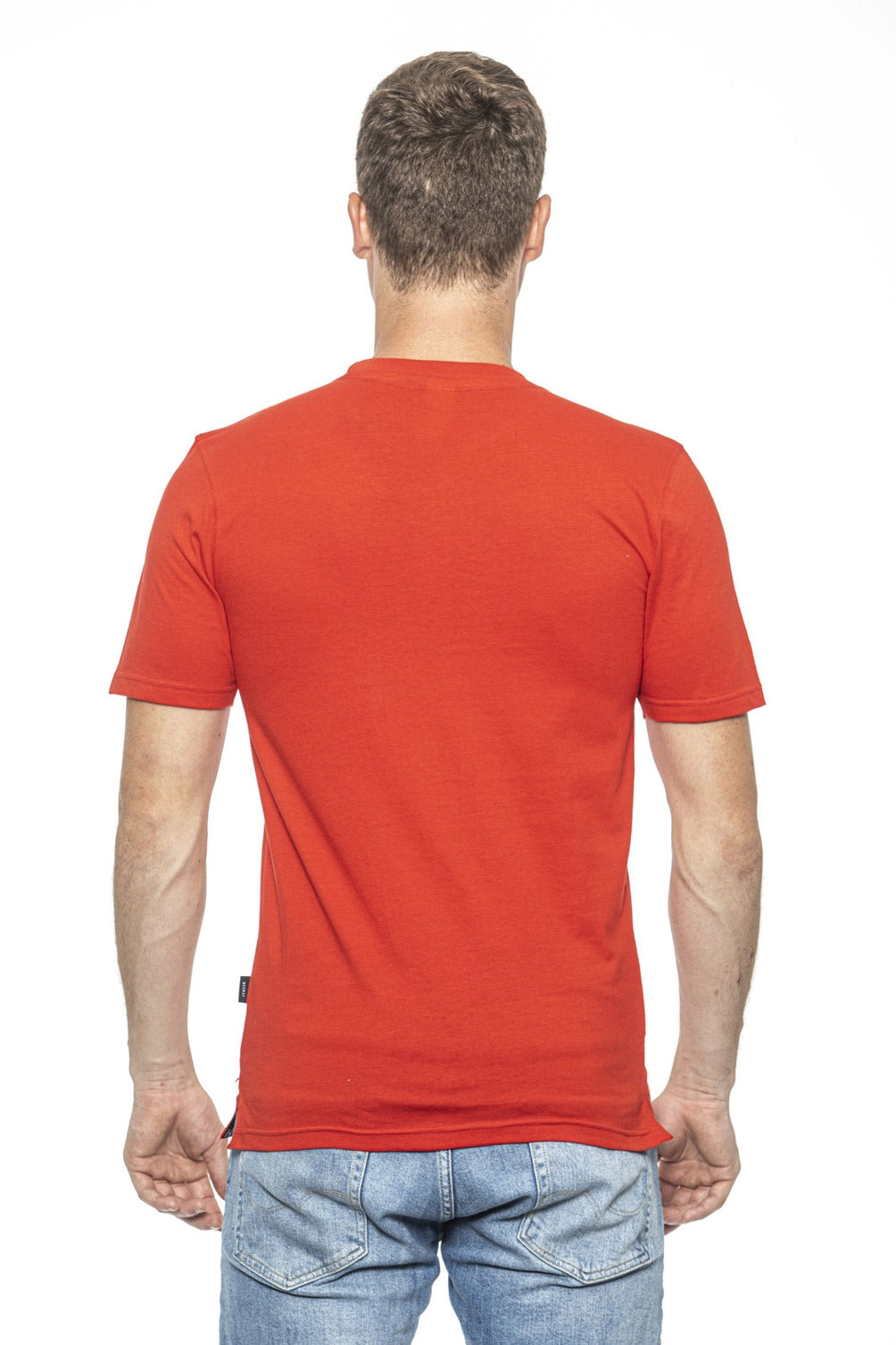 Camiseta 19V69 Italia para hombre roja IVAN RED