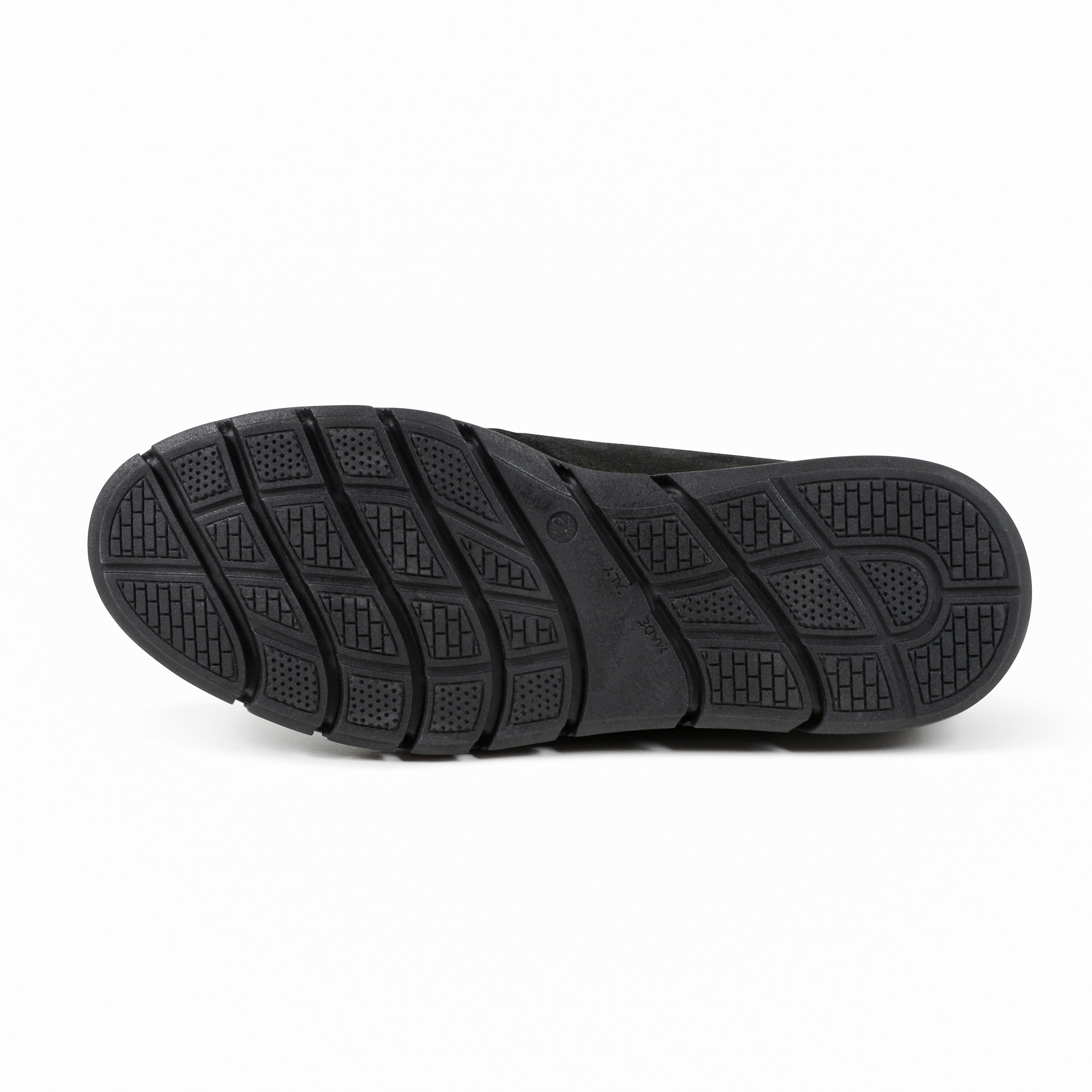 19V69 Italia Botín Hombre Negro Gris 930 CAMOSCIO NERO GRIGIO