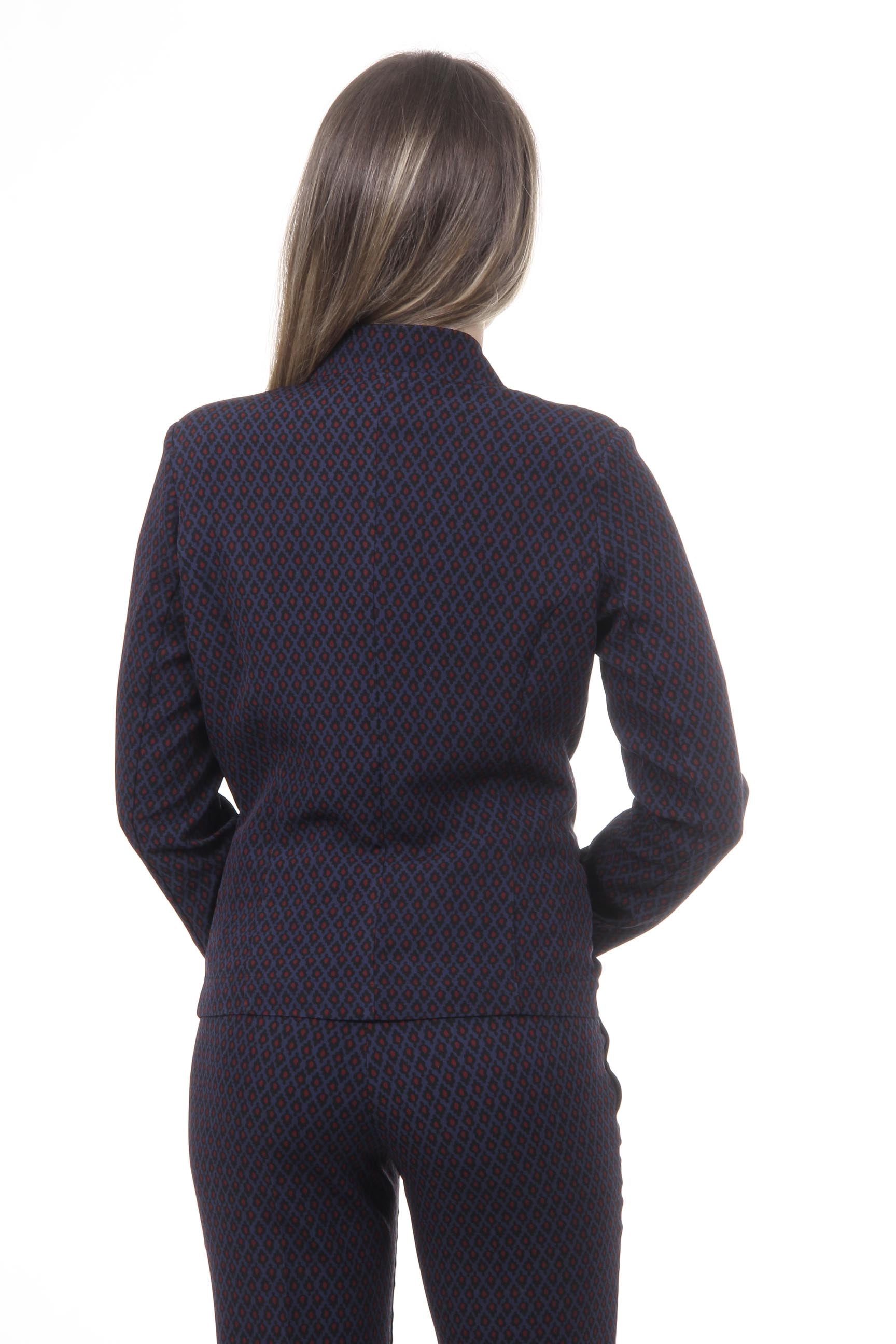 V 1969 Italia Chaqueta Mujer GIACCA PARIGI TESS. VENTILADOR ALADINO. 51