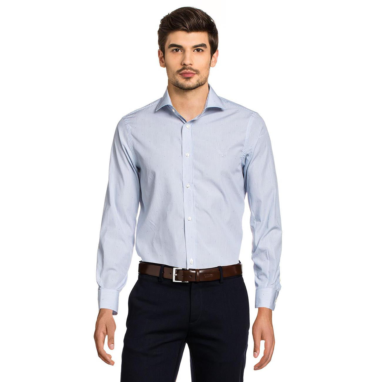 Camisa clásica para hombre V 1969 Italia 307 VAR. 133