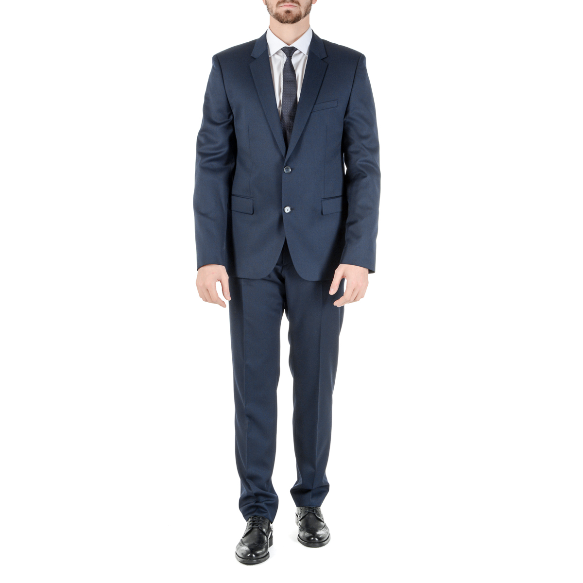 Traje Hugo Boss para hombre azul oscuro AERON HAMEN