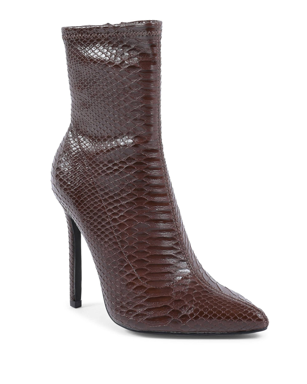 19V69 Italia Botines para mujer Marrón HF006 MARRONE