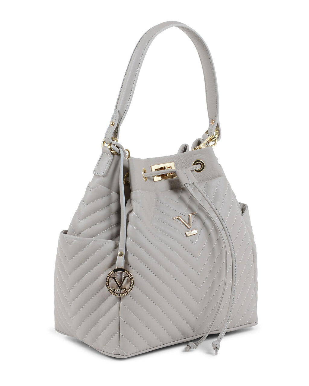 Bolso satchel para mujer V Italia gris BH10272 52 SAUVAGE GRIGIO