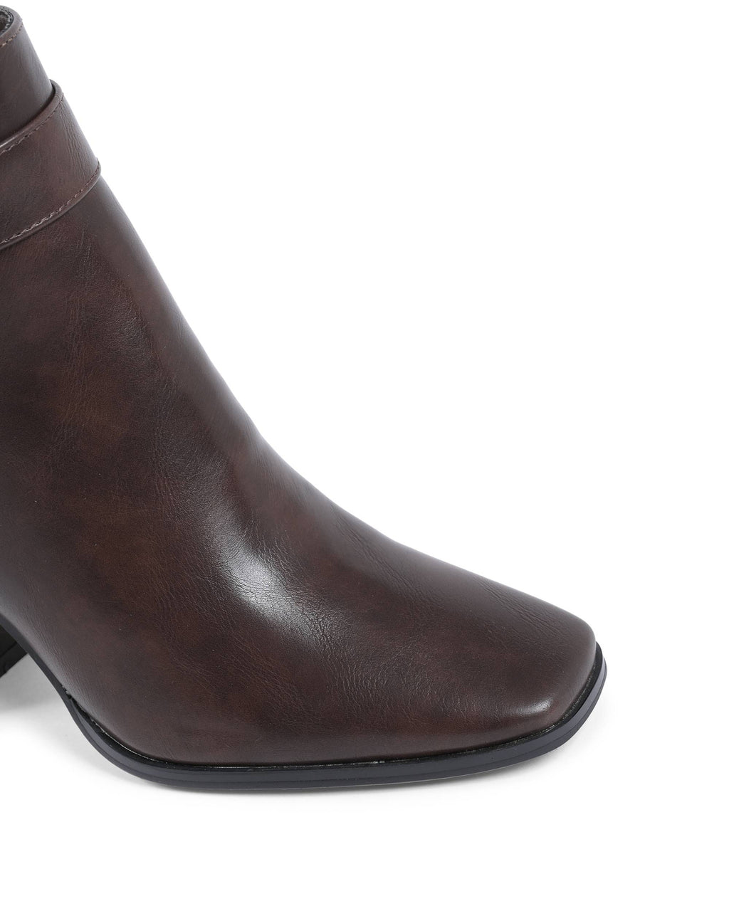 19V69 Italia Botines para mujer Marrón X726 MARRONE