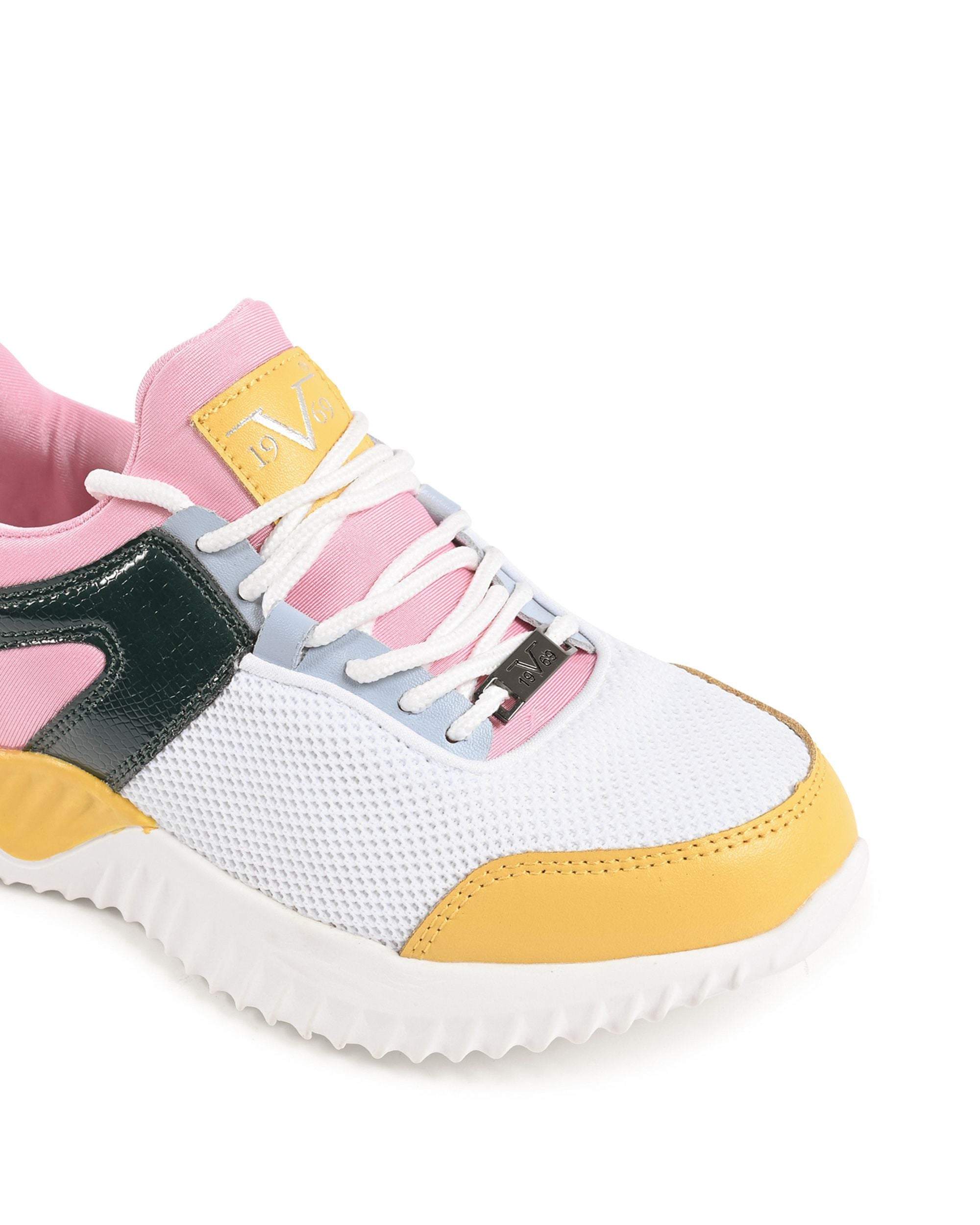 19V69 Italia Zapatillas de mujer Multicolor FI209001 BLANCO MULTICOLOR