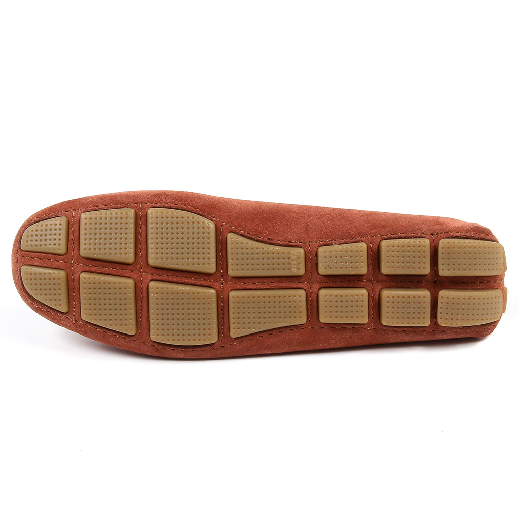 Mocasines V 1969 Italia para mujer, color rojo oscuro, AMALFI