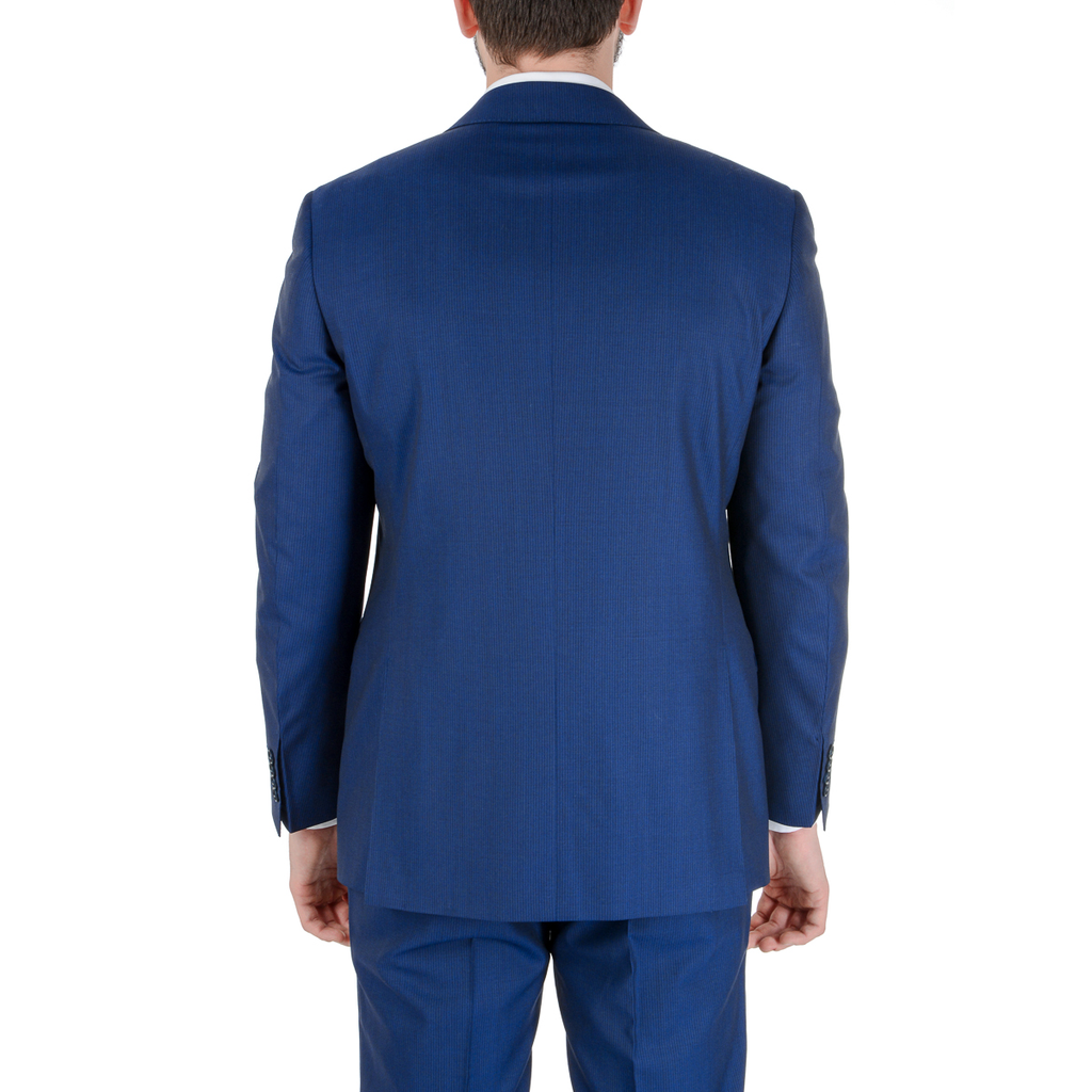 Canali Mens Suit Long Sleeves Blue