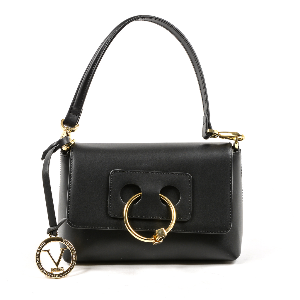 V 1969 Italia Womens Handbag Black VERONA