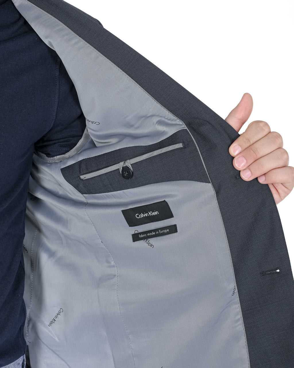 Calvin Klein Mens Blazer Blue K1IK101985480