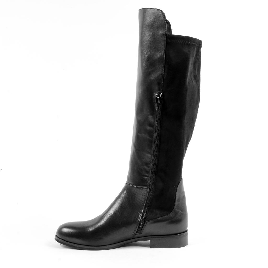 V 1969 Italia Womens High Boot Black GRAPE
