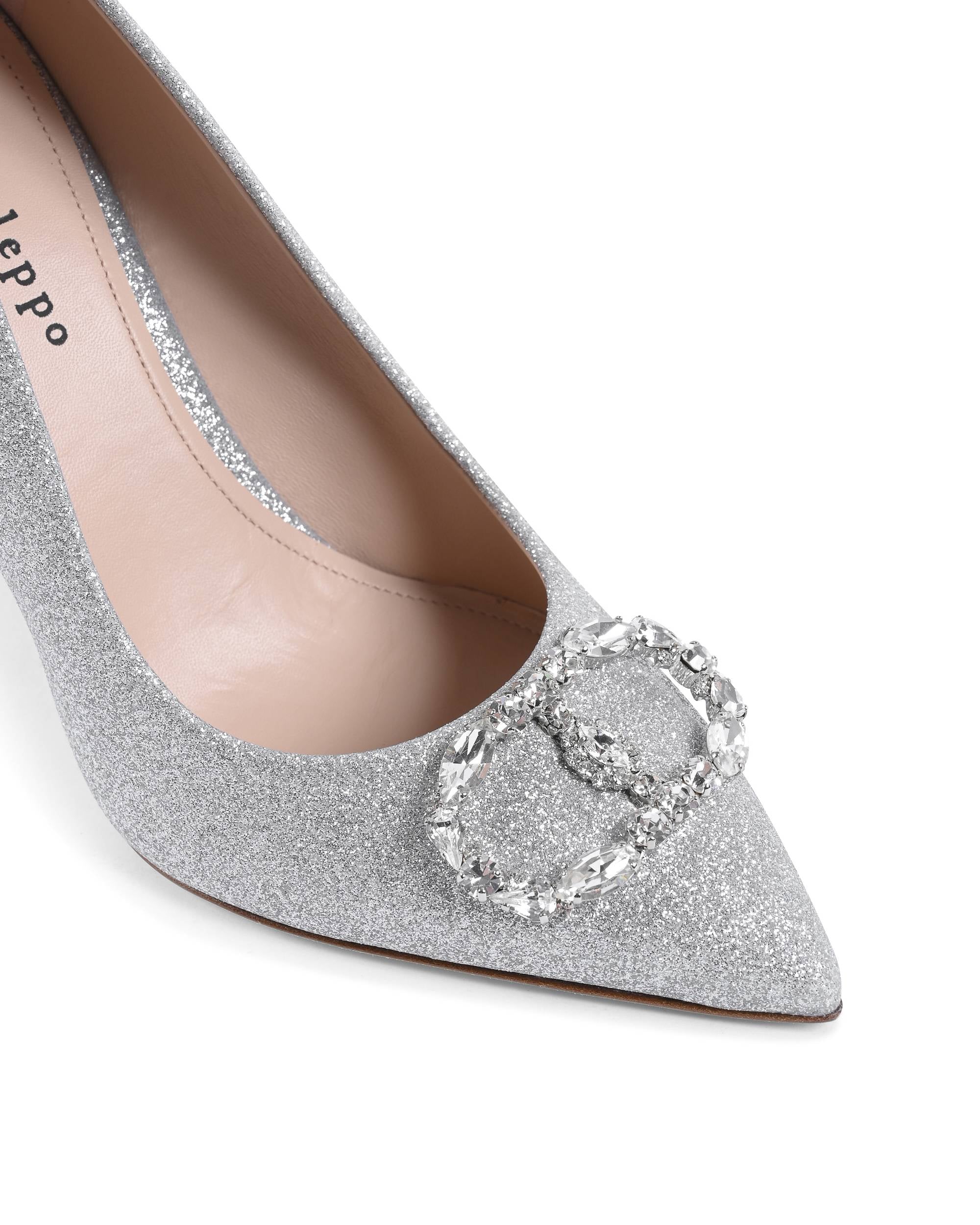 Zapatos de salón Cenicienta - Plata brillante 