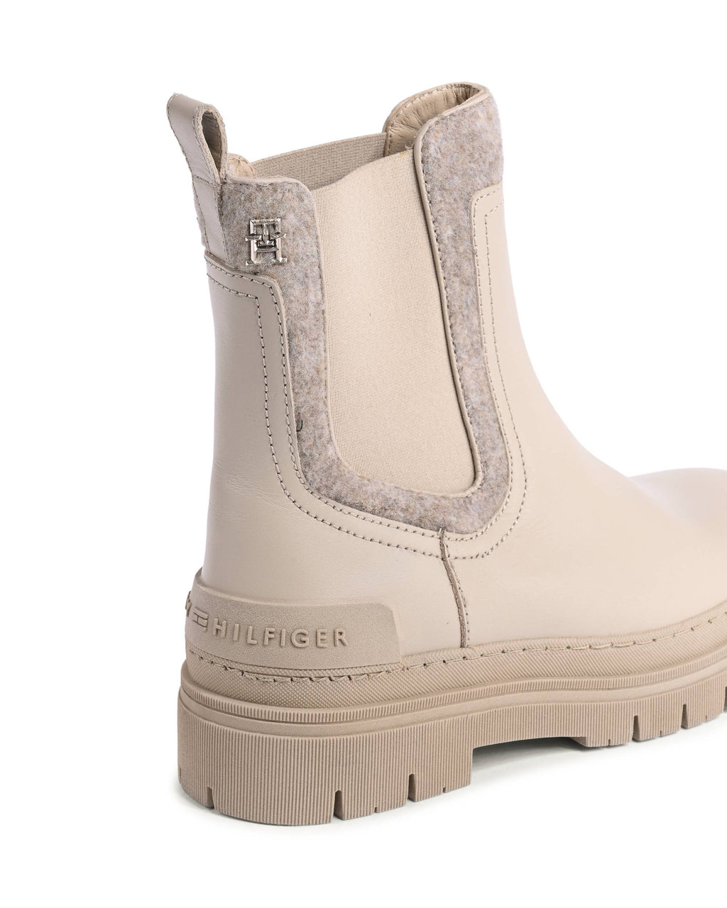 Botas Tommy Hilfiger para mujer BEIGE FW0FW07655ABO