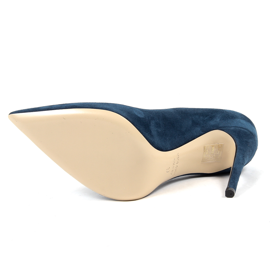 V 1969 Italia Womens Pump Blue ESTER