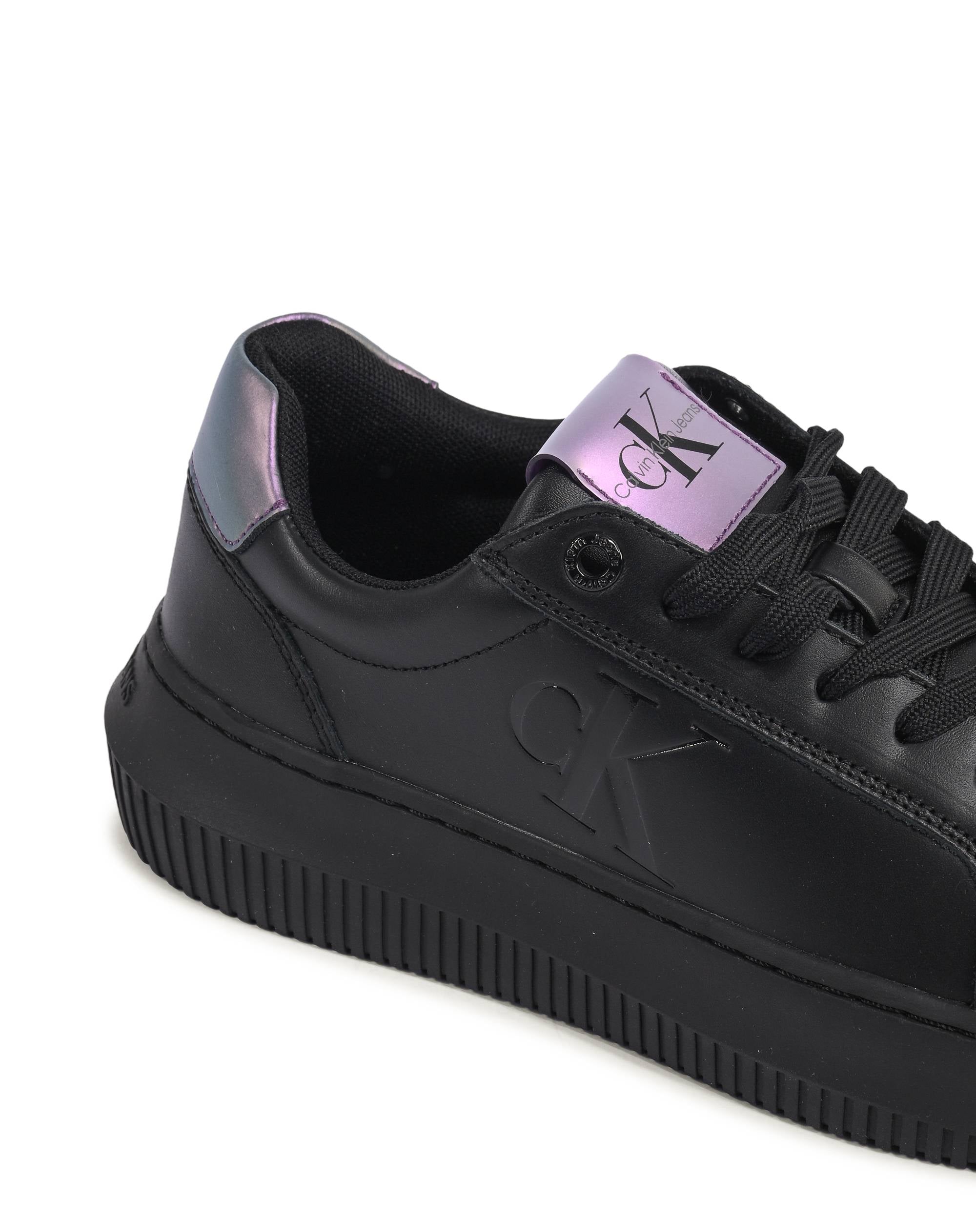 Zapatillas Calvin Klein para mujer negras YW0YW012020GU