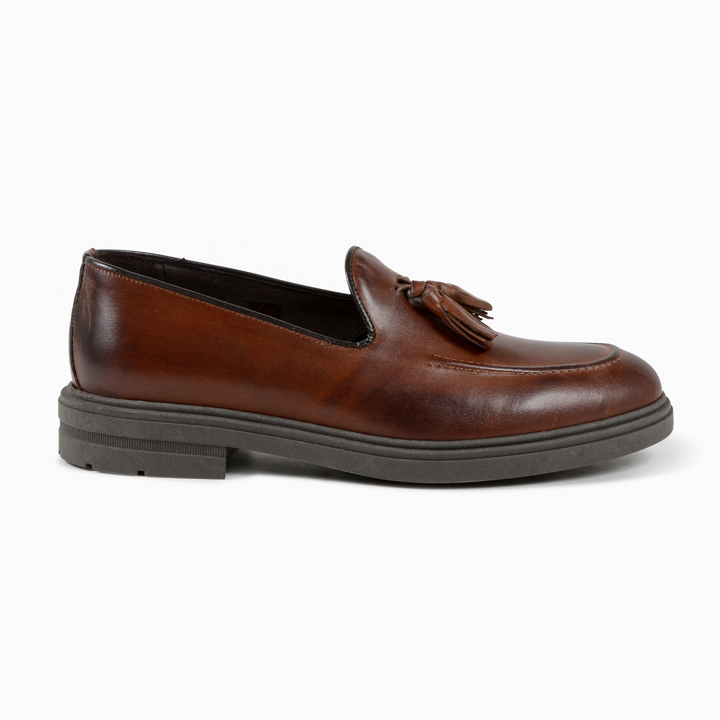 19V69 Italia Mocasín Hombre Marrón 001 P VITELLO CUOIO