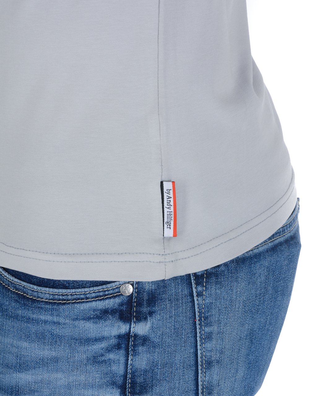 Camiseta Andrew Charles para hombre KEITA GRIS CLARO S14