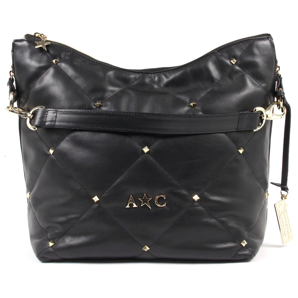 Bolso de mano para mujer Andrew Charles TESS negro