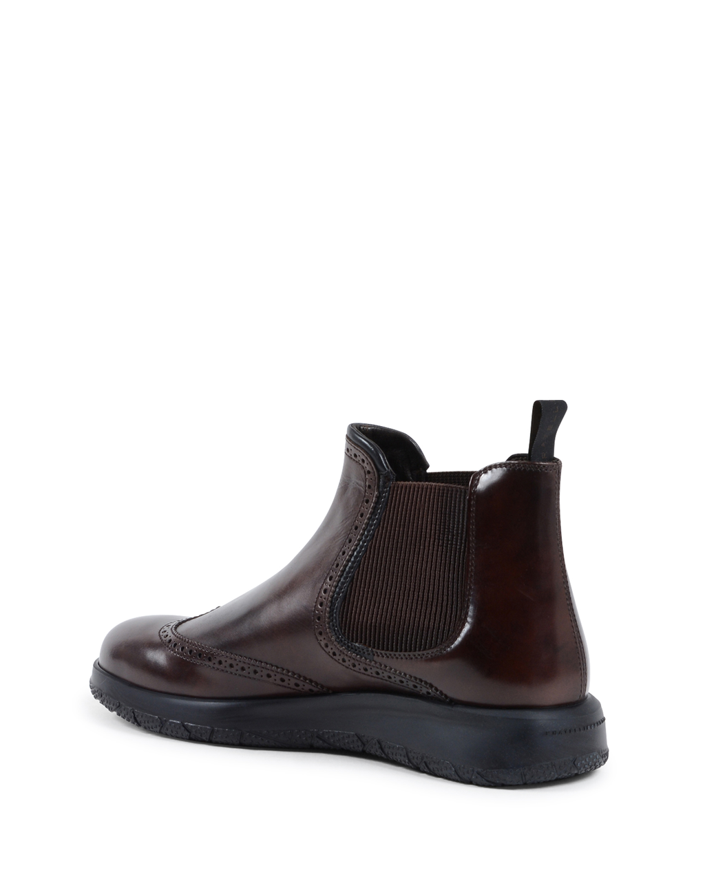 Fratelli Rossetti Mens Ankle Boot Dark Brown 45978 LEICESTER EBANO