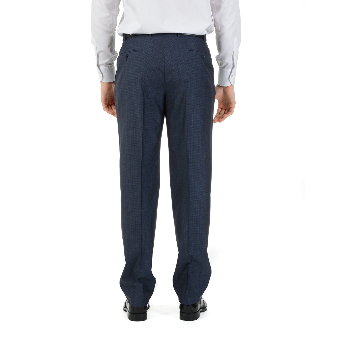 Corneliani Mens Suit Long Sleeves Dark Blue Super 130's