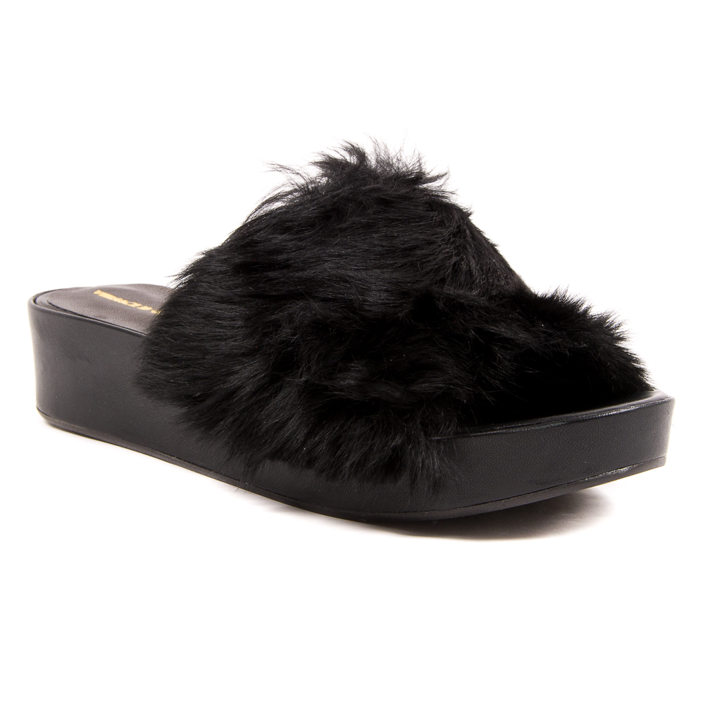 Sandalia V 1969 Italia para mujer, color negro, GREENWOOD