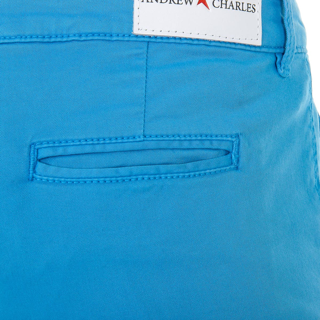 Pantalones cortos Andrew Charles para mujer azul claro SAFIA