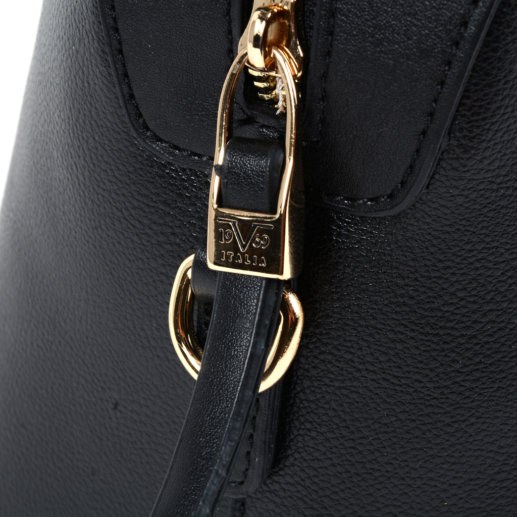 V 1969 Italia Womens Handbag Black TALLIN