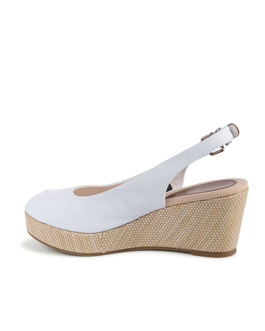 Tommy Hilfiger - Sandalias de cuña para mujer, color blanco, FW0FW04788YBL