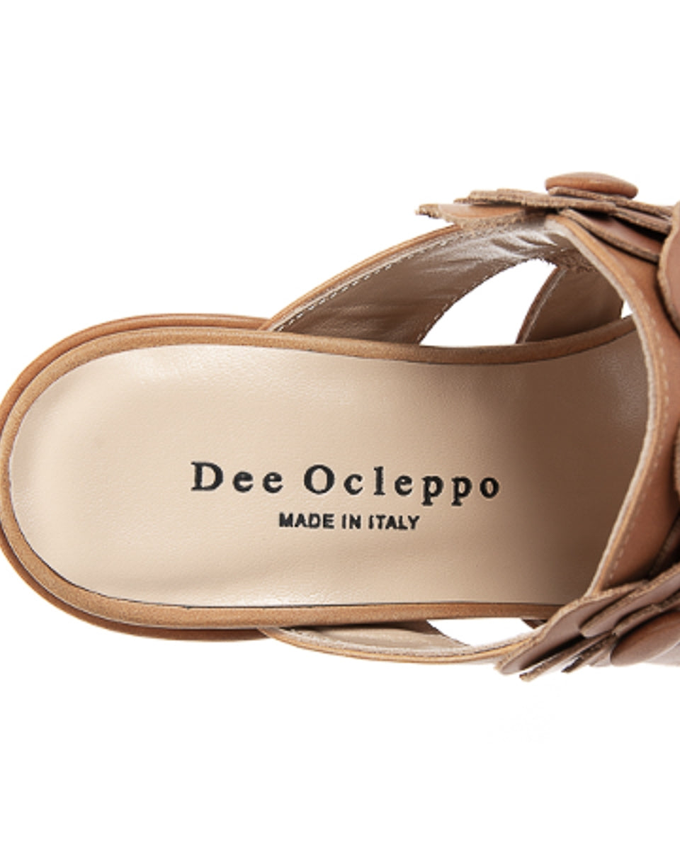 Sandalia Mujer Dee Ocleppo B3066DO VIT PERGAMENA CUOIO