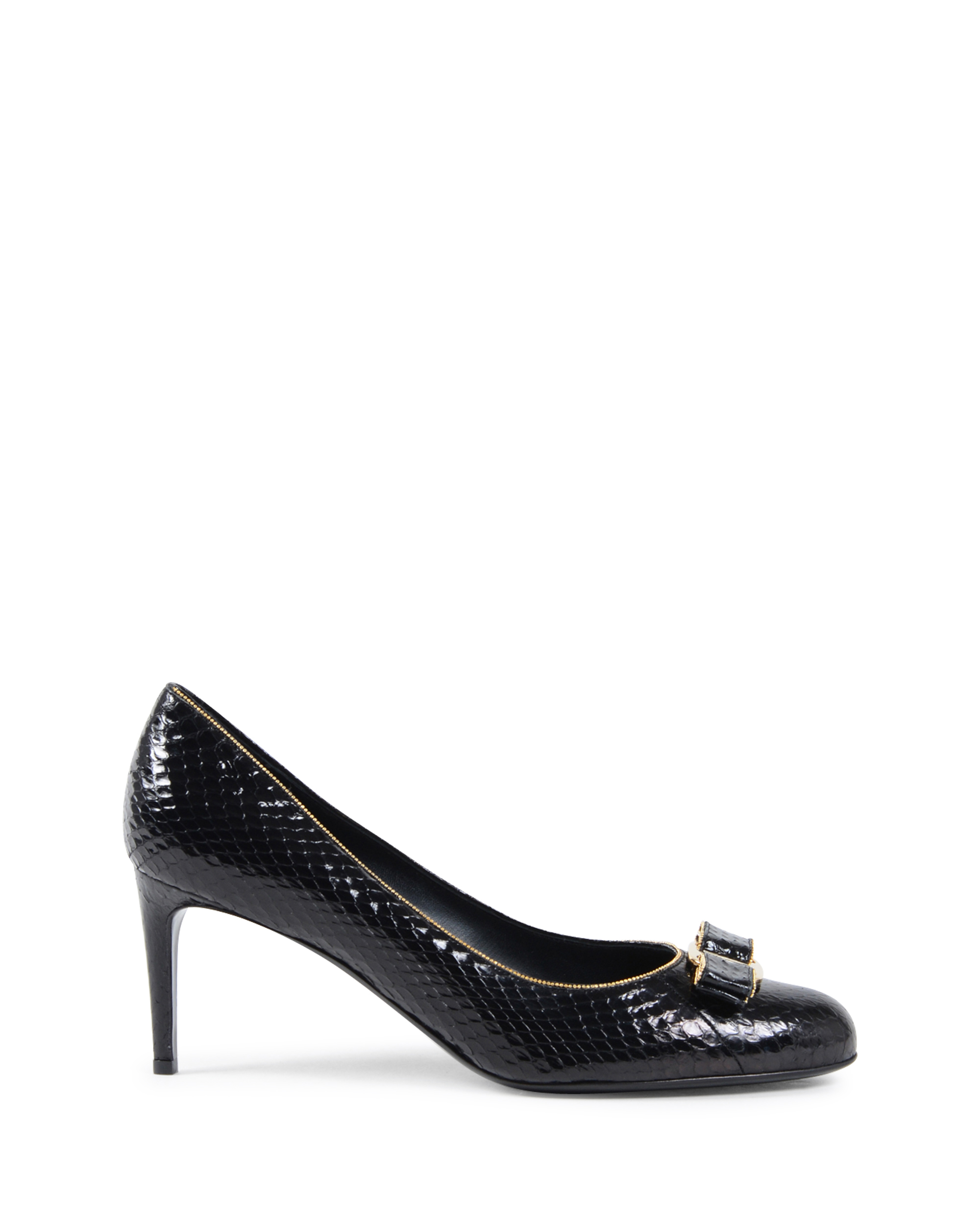 Zapatos de salón negros para mujer Salvatore Ferragamo ELOISASHIN