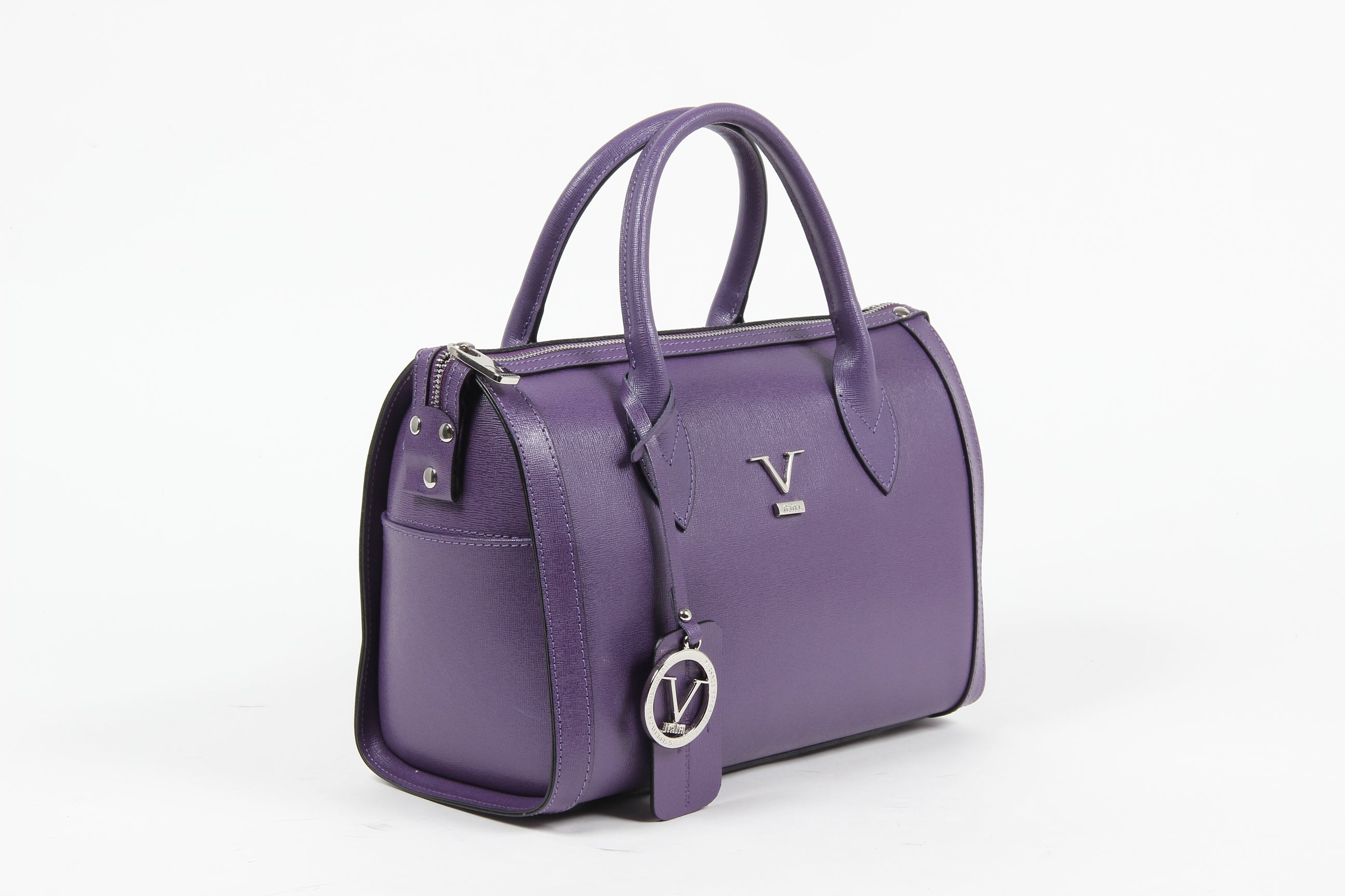 Bolso de mano para mujer V 1969 Italia V014 S PÚRPURA