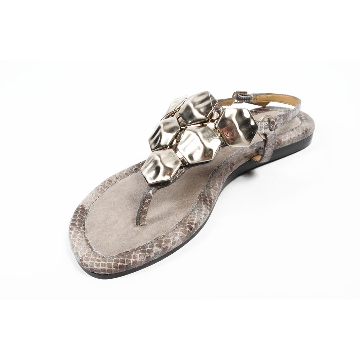 Sandalias planas con tira trasera para mujer Nine West NWWALID MARRÓN MULTICOLOR