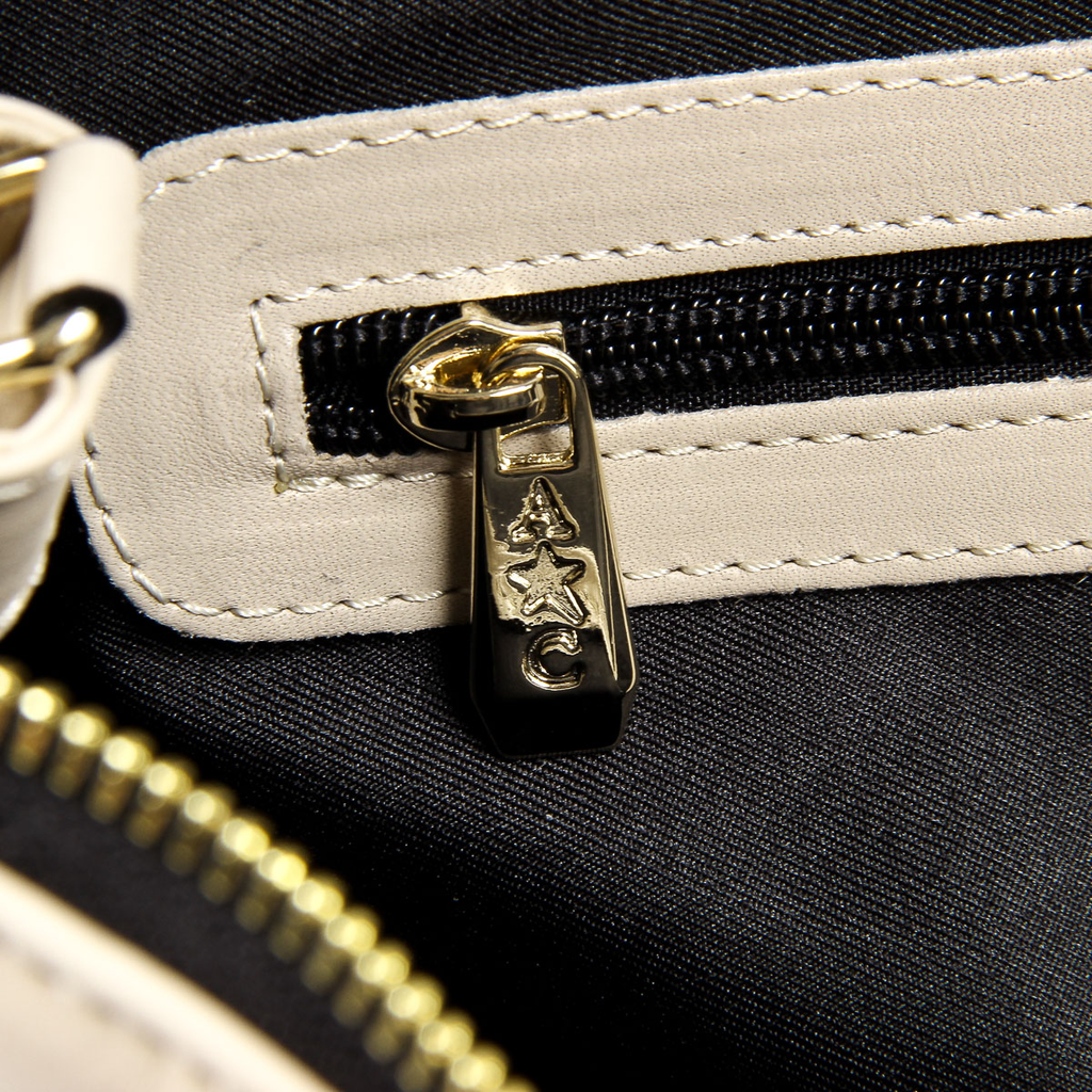 Bolso de mano para mujer Andrew Charles Beige YAZMIN